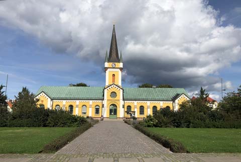 Die Kirche in Borgholm