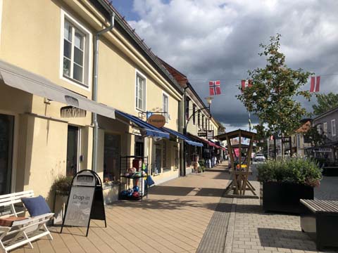 Die Storgatan in Borgholm